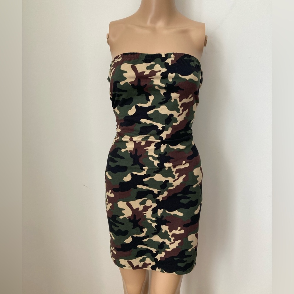 Camo Tube Dress